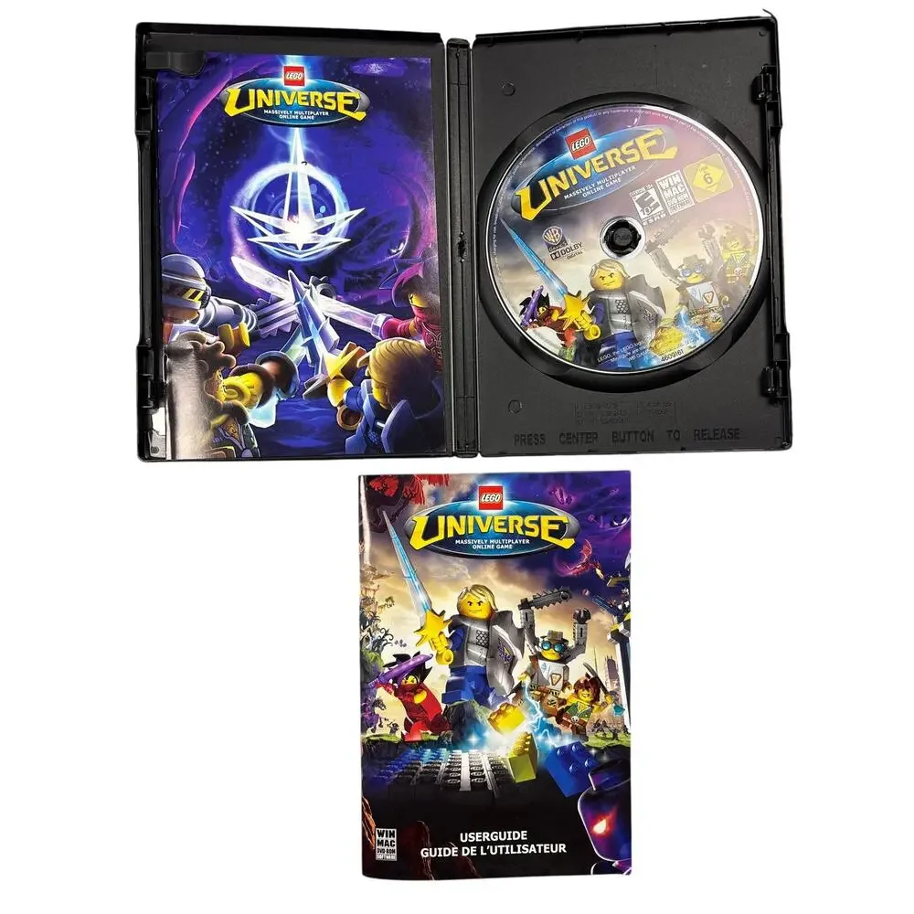 Lego Universe Massively Multiplayer Online Game DVD-ROM for PC/MAC Complete CIB